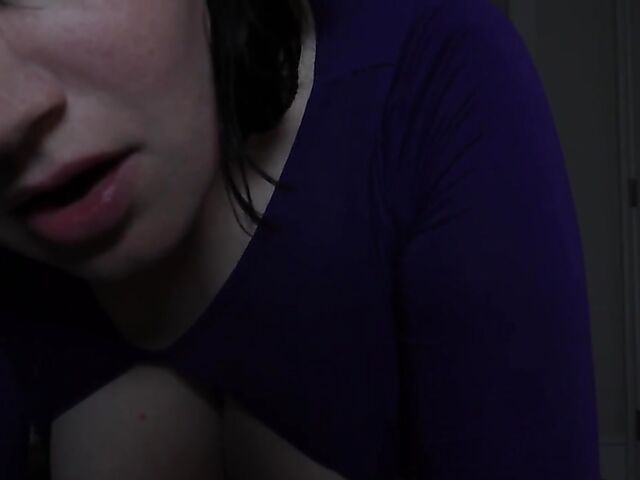 Clothed POV MILF riding your cock in the dark with her juicy tits out featuring Bettie Bondage