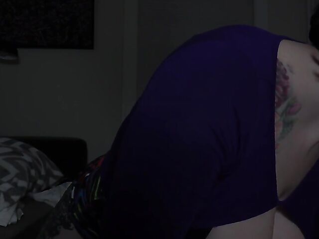 Clothed POV MILF riding your cock in the dark with her juicy tits out featuring Bettie Bondage