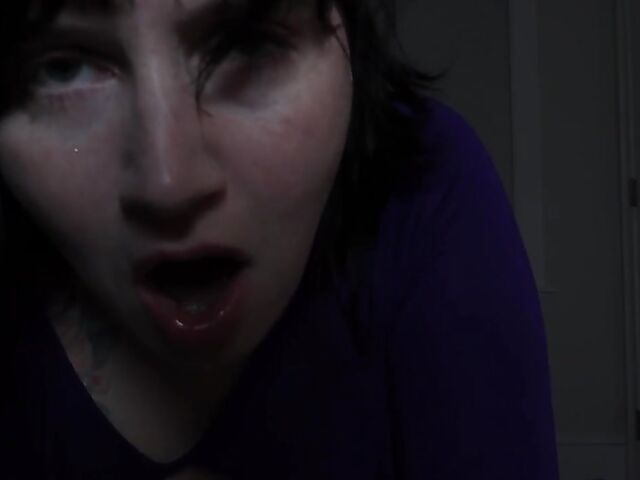 Clothed POV MILF riding your cock in the dark with her juicy tits out featuring Bettie Bondage