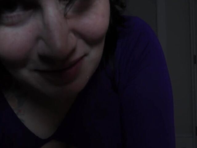 Clothed POV MILF riding your cock in the dark with her juicy tits out featuring Bettie Bondage