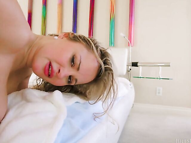 Big ass DP with busty blonde Katalina Kyle