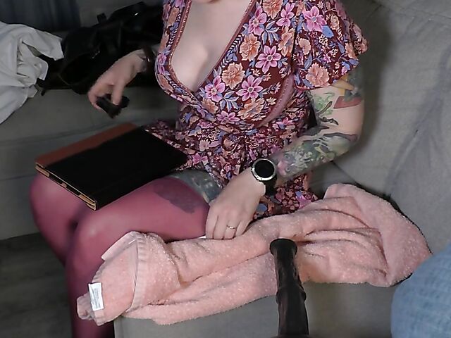 Dirty talking MILF doctor Bettie Bondage loves anal toys