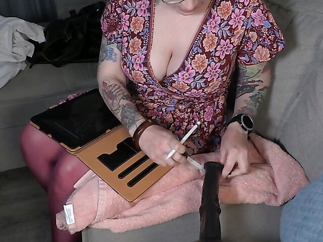 Dirty talking MILF doctor Bettie Bondage loves anal toys