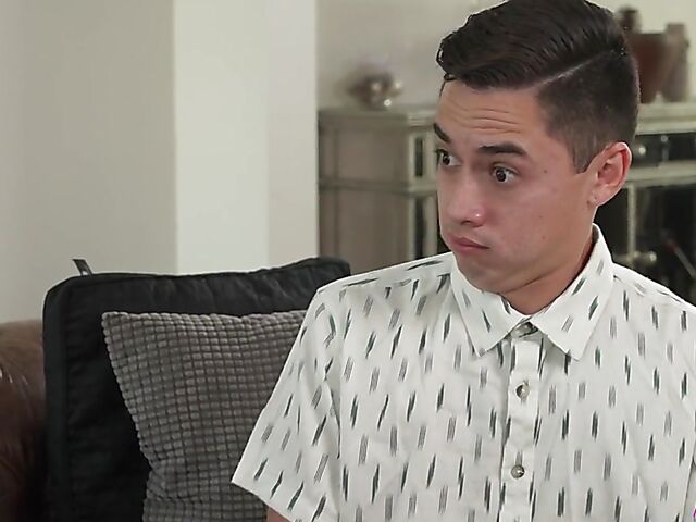 Anny Aurora and Cory Chase share a lucky boy in milf teen threesome