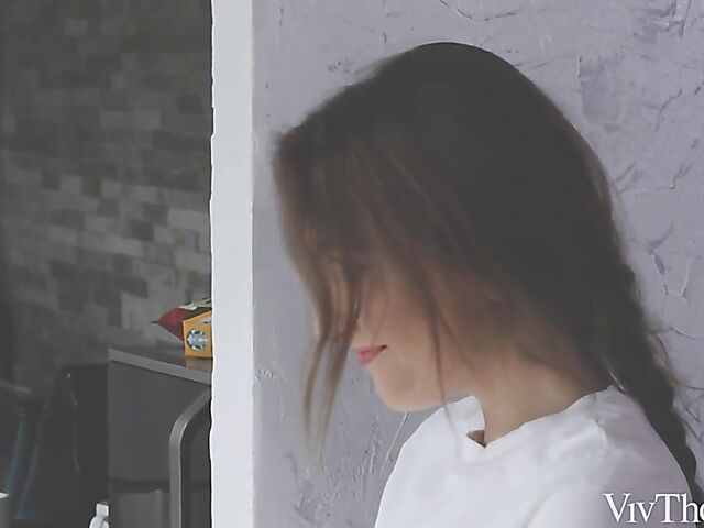 Cute Sara Bell and Ann Joy in Viv Thomas lesbian girl-on-girl erotic video