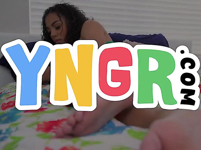 Exotic teen Zerella Skies is horny and needs help