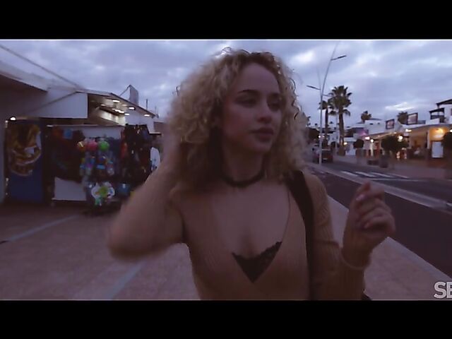 Wine and hot sex with curly Spanish hottie Geishakyd