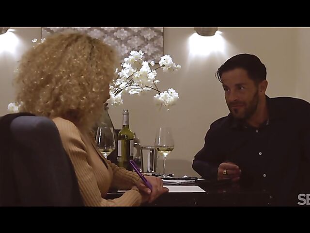 Wine and hot sex with curly Spanish hottie Geishakyd