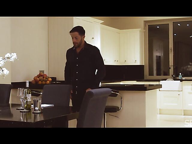 Wine and hot sex with curly Spanish hottie Geishakyd