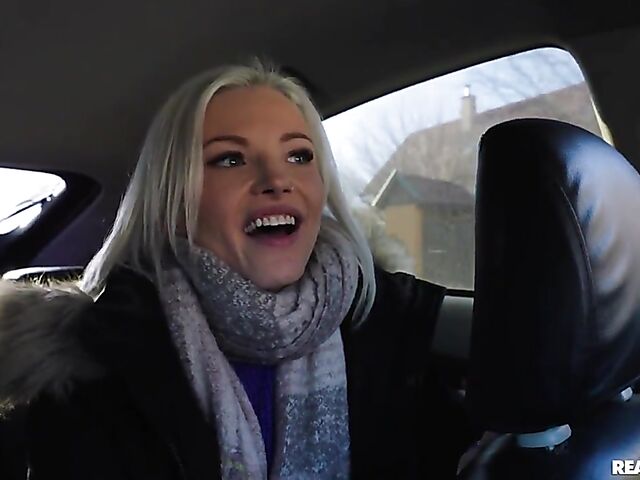 Hungarian cute blonde Zazie Skymm fucks Jordi El Nino Polla