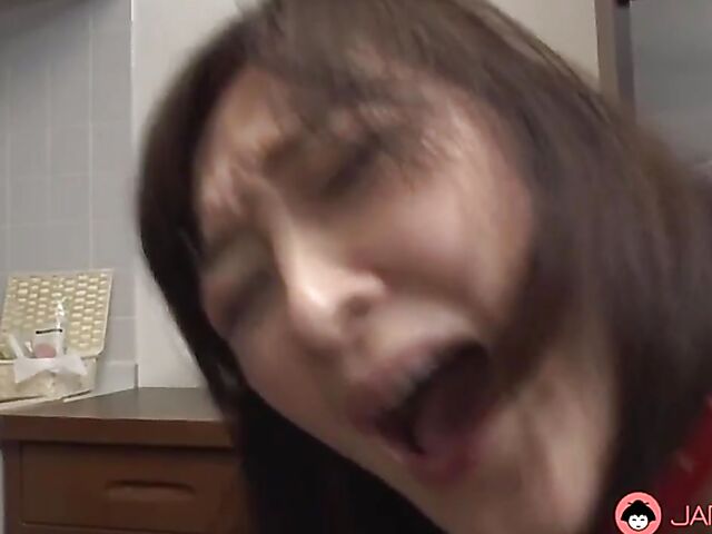 Japanese submissive MILF Suzune Yagami is his fucktoy