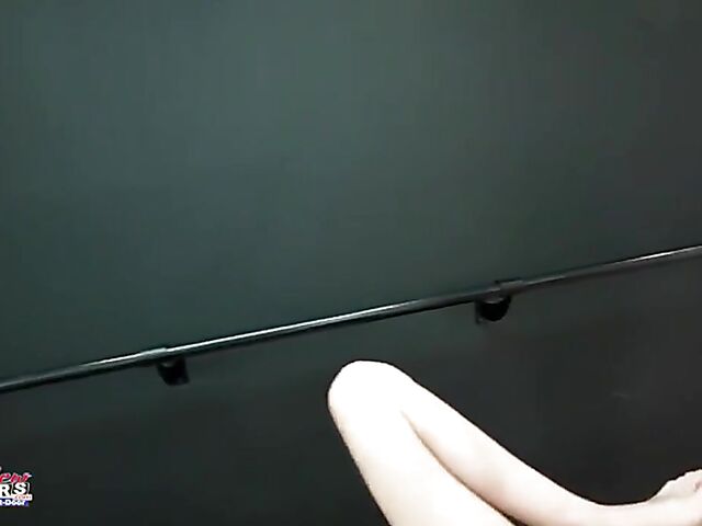 Two teens Dixie and Starshine have fun on cam and get banged POV style