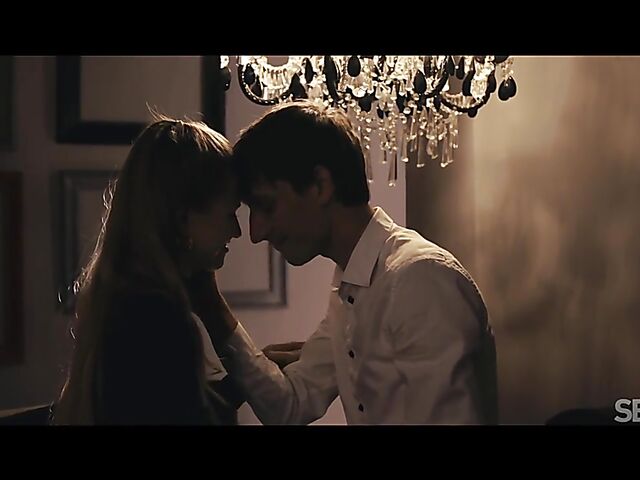 Beautiful busty Stella Cardo riding cock to say thanks for new jewelry