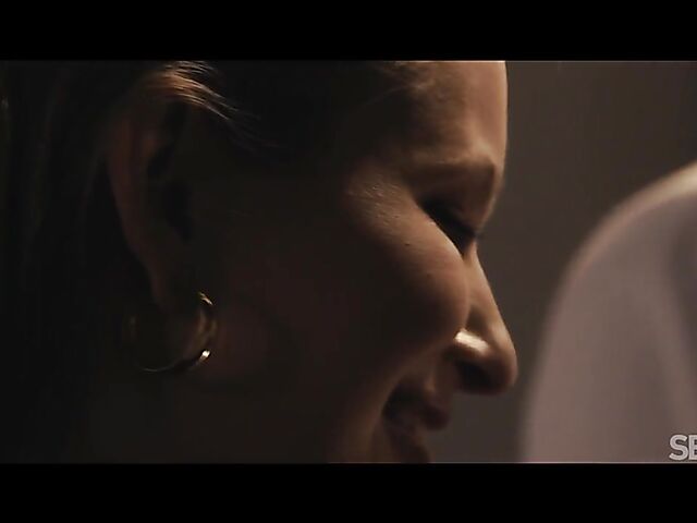 Beautiful busty Stella Cardo riding cock to say thanks for new jewelry