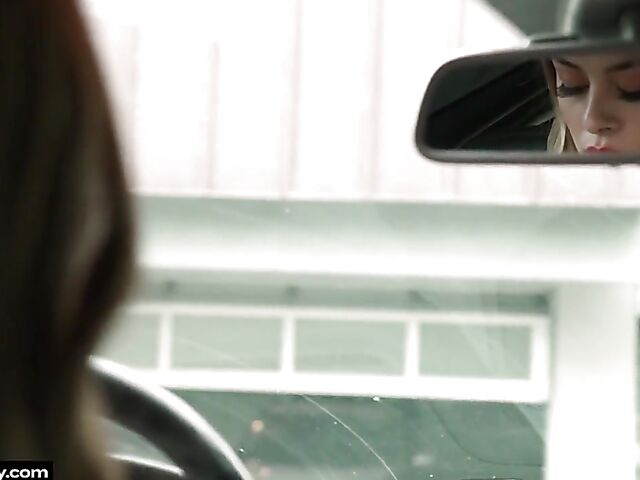 Teen babe Amber Moore fucks a big black dick