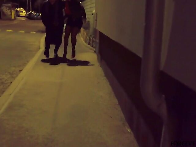 Big tit MILF slut rough fucking the father