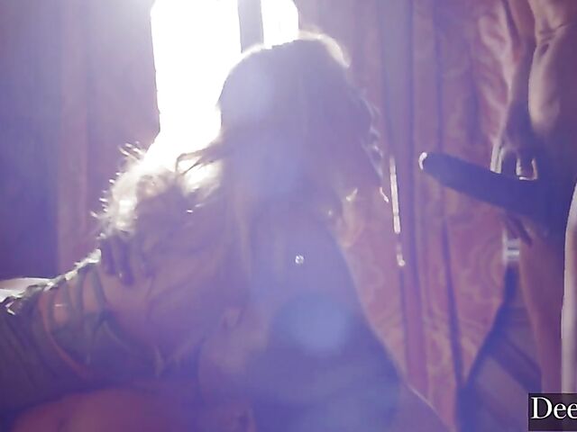 Black on asian interracial DP with hot Chinese babe Nicole Doshi