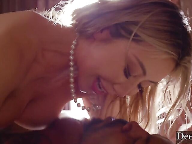 Black on asian interracial DP with hot Chinese babe Nicole Doshi