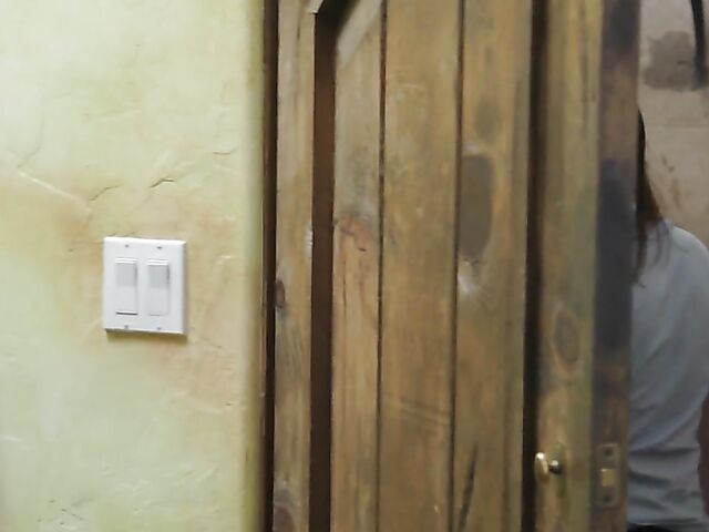 Big breasted mature blonde helps a younger guy