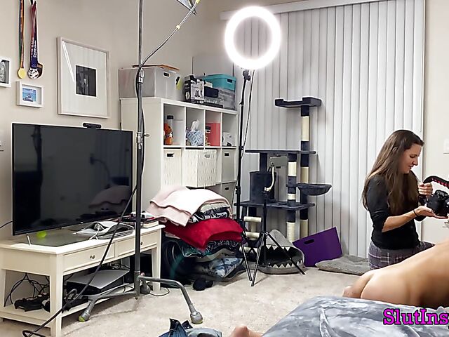 Porn backstage with blonde MILF Sophia West