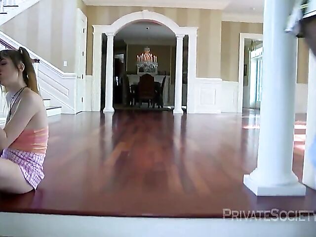 Interracial BBC threesome with Raven and Ryder