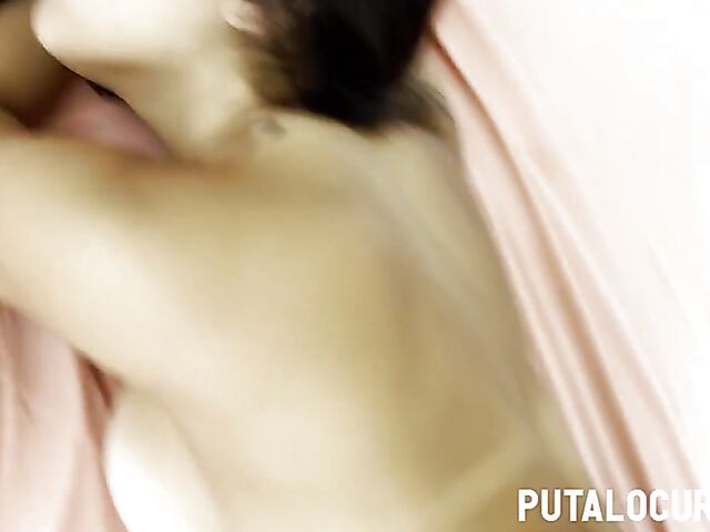 Blowjob in the park and sex in bed with Venezuelan cute latina Valeria Valois