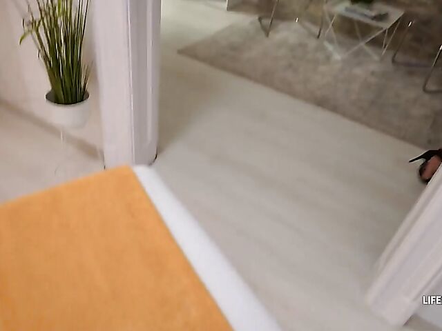 POV massage anal with good-looking Cherry Kiss