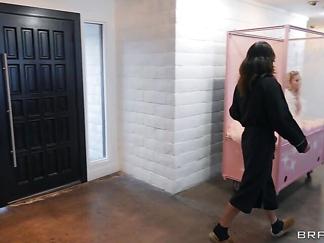 Big tits threesome with two busty milf femdbots Julie Cash and Savannah Bond