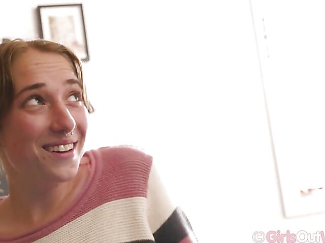 Hairy vs shaved girl on girl lesbian fingering and licking with Felicity and Ivana Liquor