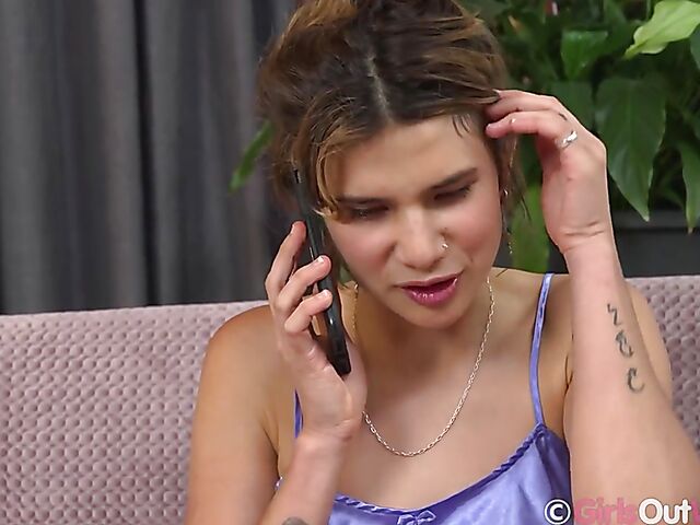 Girls Out West lesbian threesome with Billie, Hazel Leone and Kaia