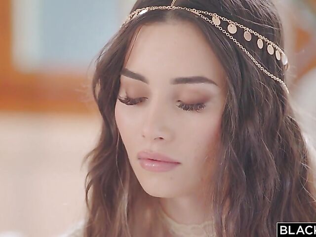 Spiritual huge black cock massage from the beautiful Aria Lee