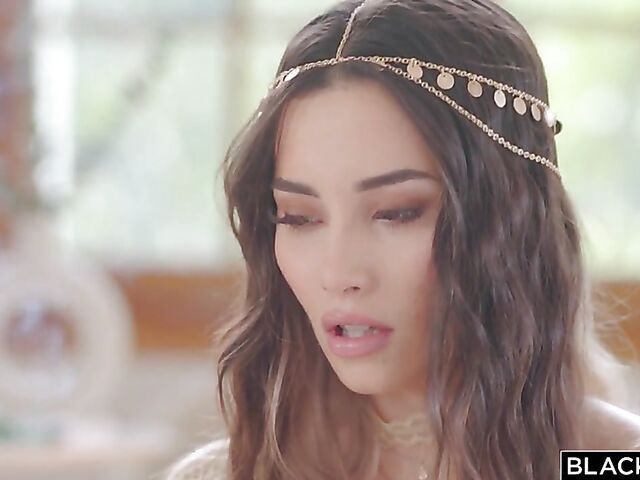 Spiritual huge black cock massage from the beautiful Aria Lee