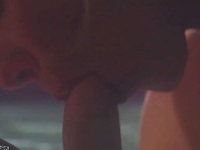 Bar fuck with sex-hungry blonde TJ Hart