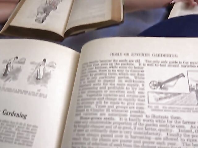 Two girls POV with nerdy girls in mini skirts Willow Ryder and Violet Gems