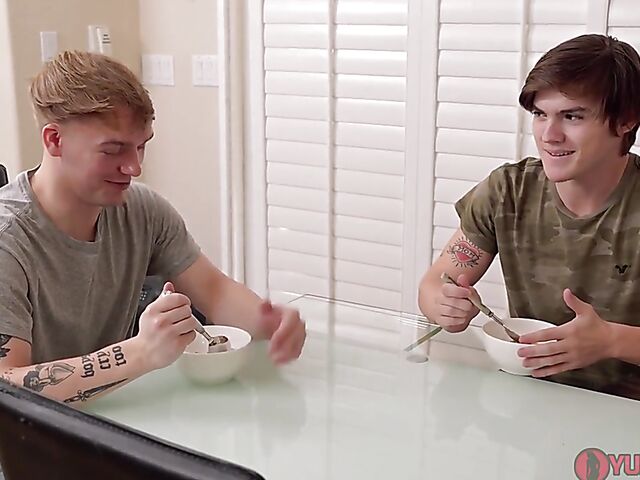 Milf and boy threesome with eager mom Sofie Marie