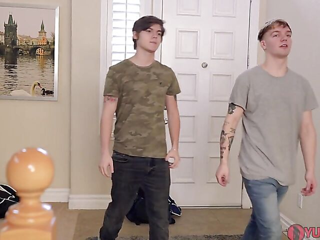 Milf and boy threesome with eager mom Sofie Marie