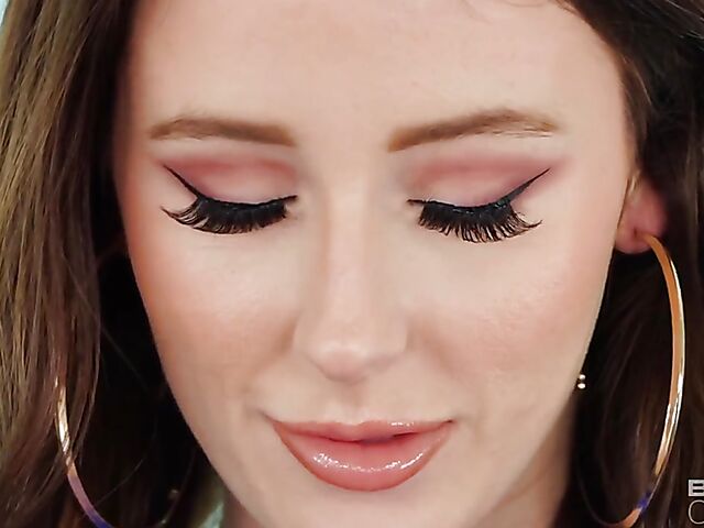 Interracial sex in blue fishnet outfit with outstanding Charly Summer