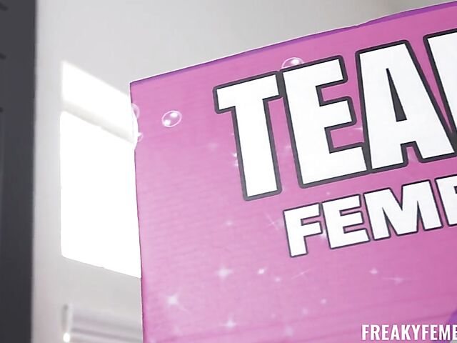 Pleasurable sex education with cute tutor bot Lily Lou