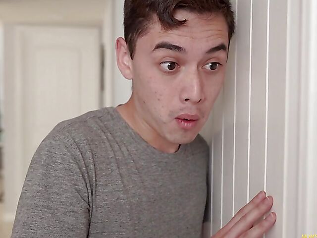 Busty latina MILF Demi Nova fucking her young stepson