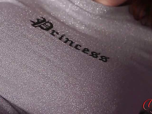 Naughty Eva Ray in mini skirt and thong watching guy jerk off