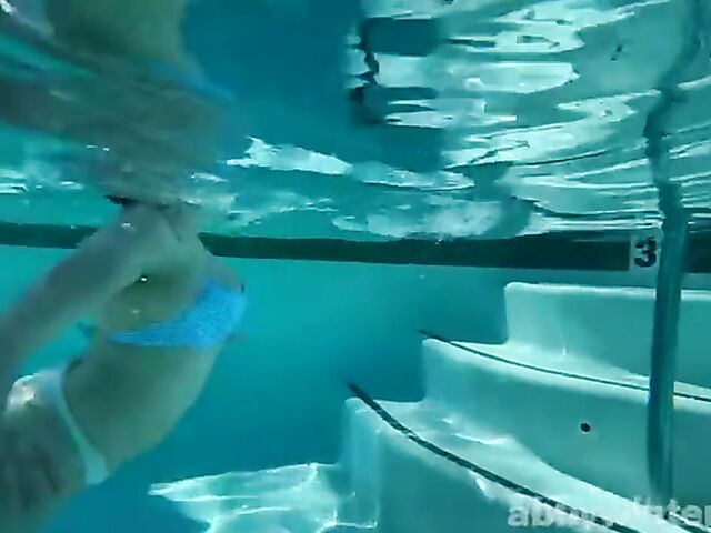 Hairy mermaid with big natural tits Lucy Q loves her sex toys