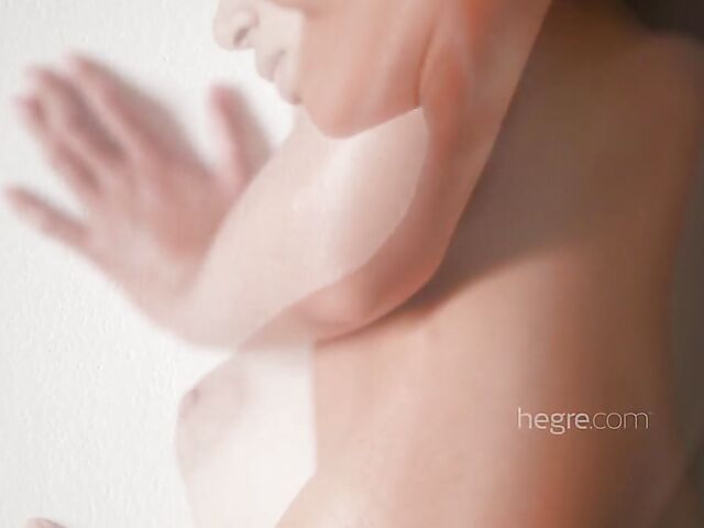 Erotic nude art solo with curly hair beauty Teti