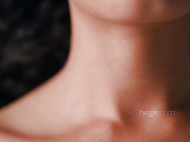 Erotic nude art solo with curly hair beauty Teti