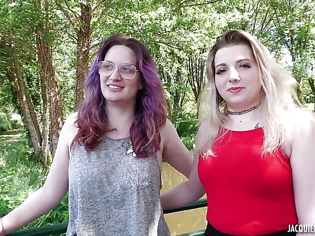 Malicia & Matylde - Hot French FFM trio