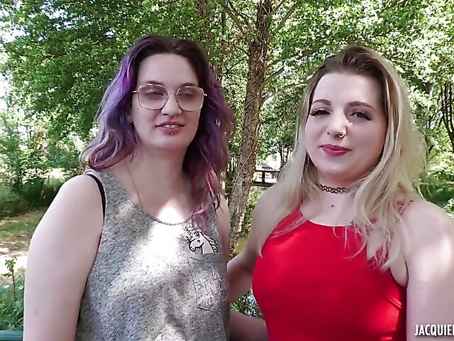 Malicia & Matylde - Hot French FFM trio