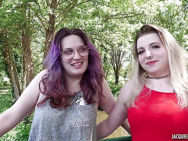 Malicia & Matylde - Hot French FFM trio