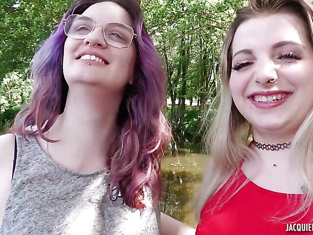 Malicia & Matylde - Hot French FFM trio