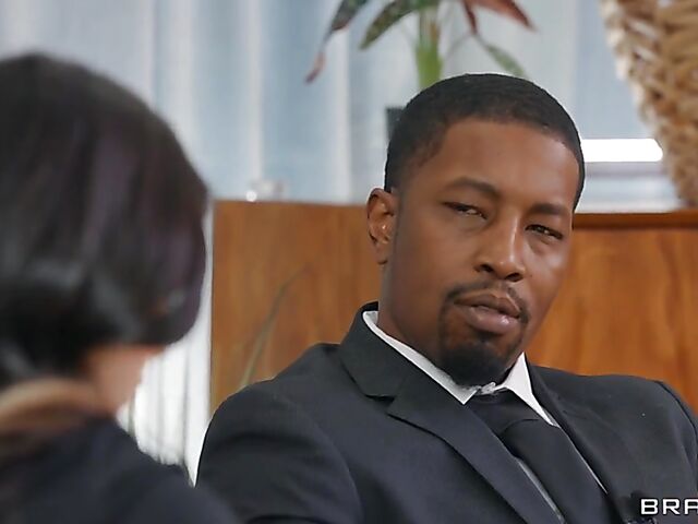 Black on asian talk show fuck with Lulu Chu and Isiah Maxwell