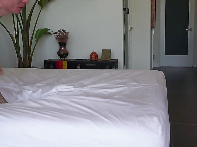 Thong fuck in bed with cute Eliza Ibarra