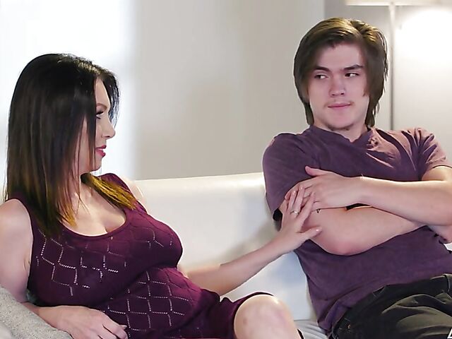 Watching movies with big tits mom RayVeness